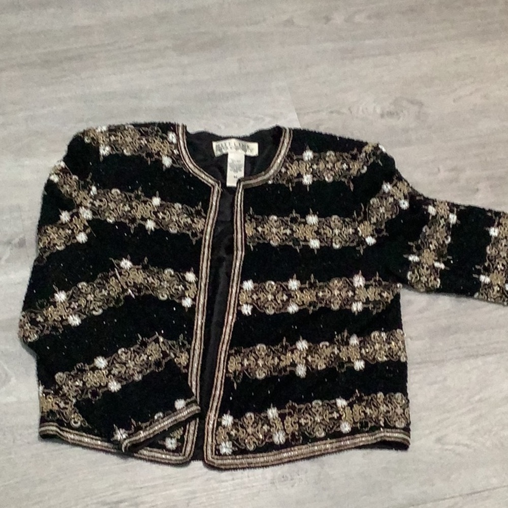 HolidaySequenced  jacket sz M